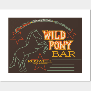 Wild Pony Bar Posters and Art